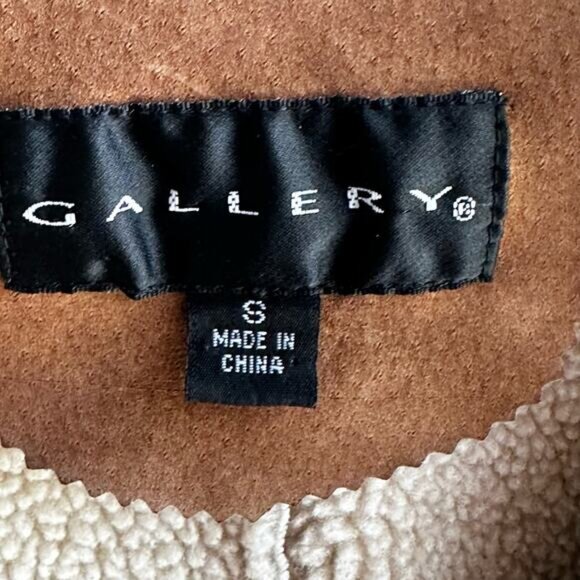 Vintage Gallery Suede Leather Penny Lane Coat - Picture 6 of 7